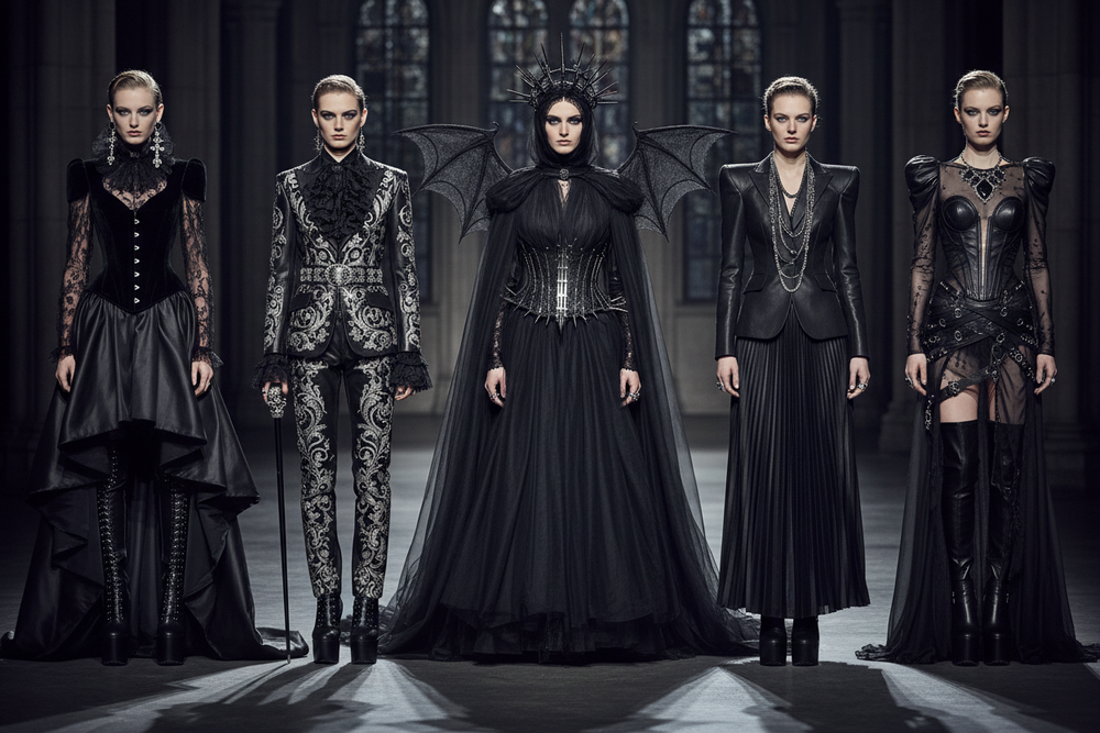 Back to Darkness: How the Goth Aesthetic Will Rule Fall/Winter 2025 for Women &amp; Men