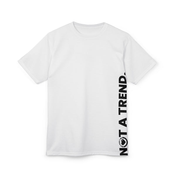NOT A TREND. A FEELING. - Unisex Cut & Sew Tee.