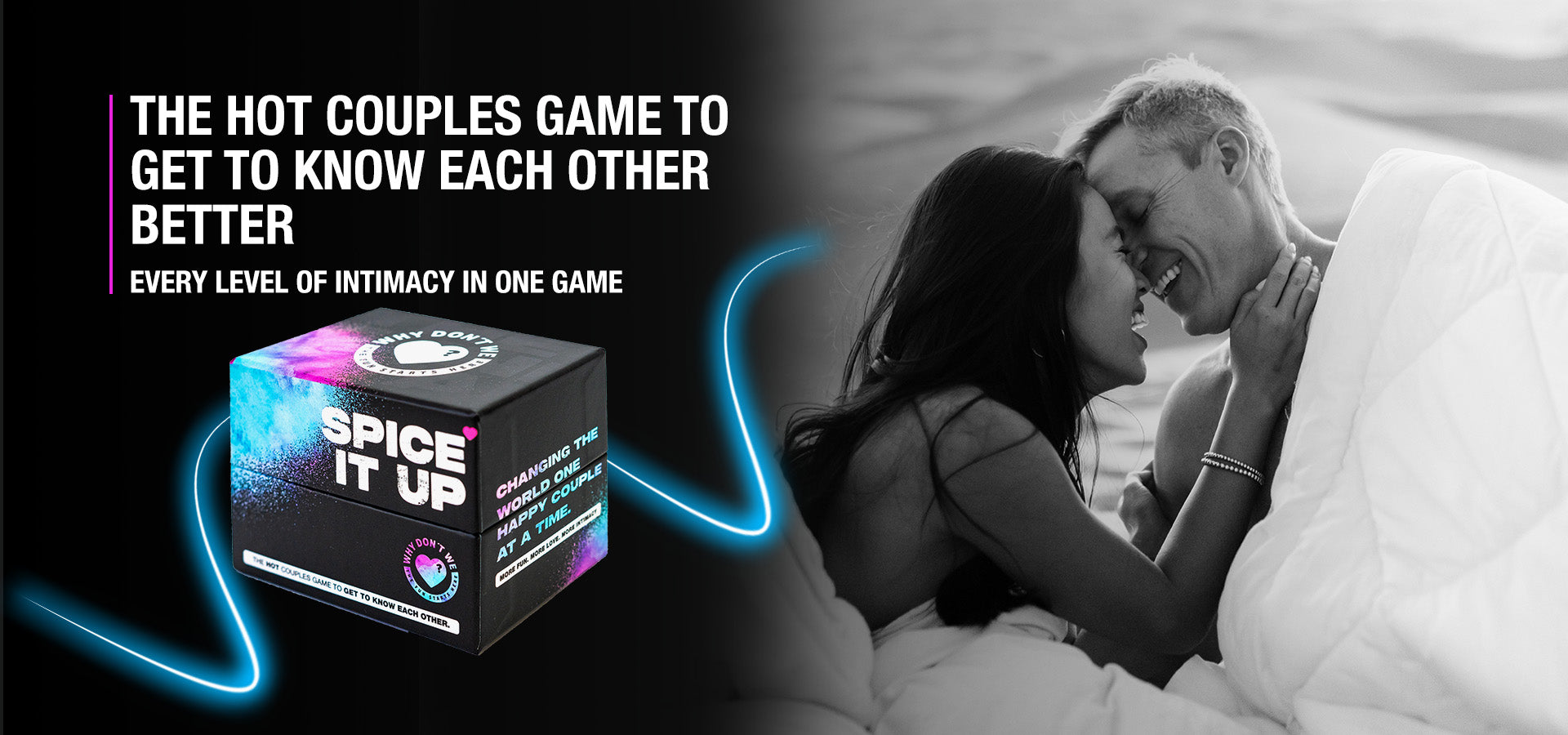 Spice it up - Couple game - Card game - Shop - romantic - Gift - Games - Couples - Relationship -Bedroom games - VISA - Master Card - Discover - American Express - PayPal
