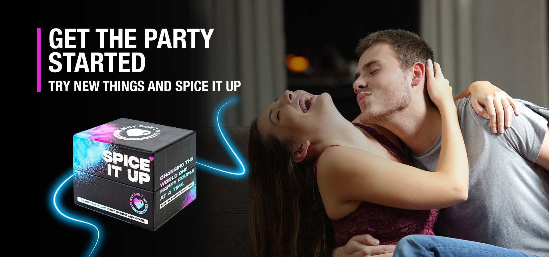 Spice it up - Couple game - Card game - Shop - romantic - Gift - Games - Couples - Relationship -Bedroom games