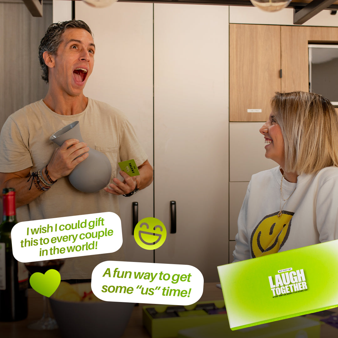 Laugh Together couples card game as fun gift idea