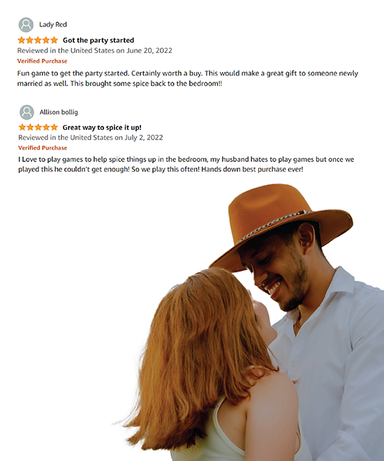 Spice it up - Couple game - Card game - Shop - romantic - Gift - Games - Couples - Relationship -Bedroom games