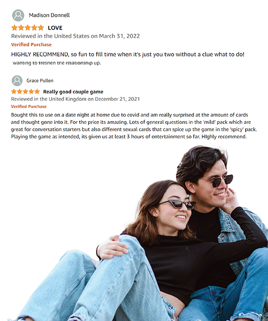 Spice it up - Couple game - Card game - Shop - romantic - Gift - Games - Couples - Relationship -Bedroom games