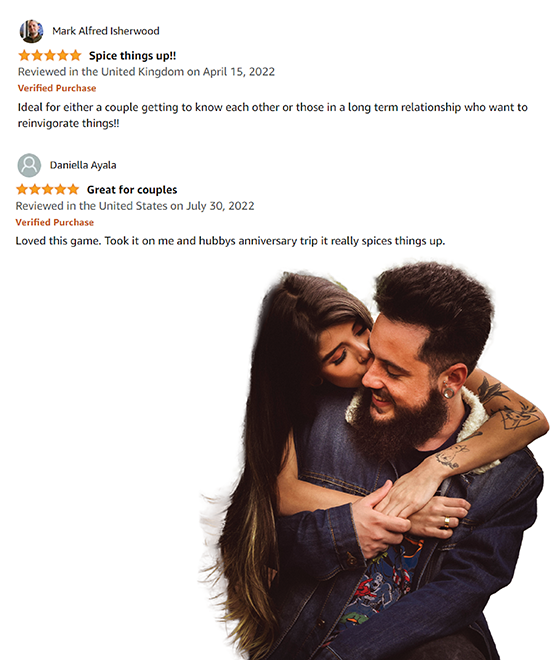 Spice it up - Couple game - Card game - Shop - romantic - Gift - Games - Couples - Relationship -Bedroom games